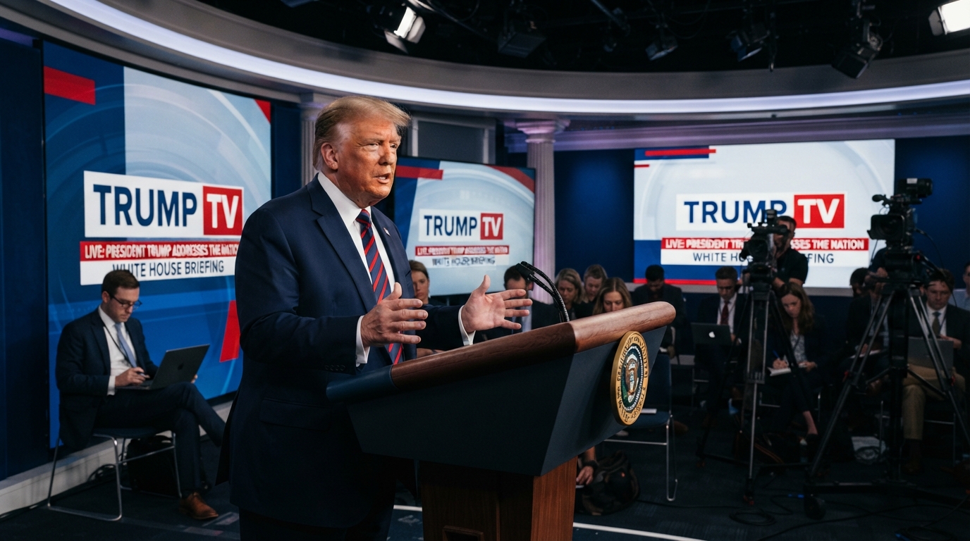 Trump TV, the Mamdani handshake and the strange new politics of going direct
